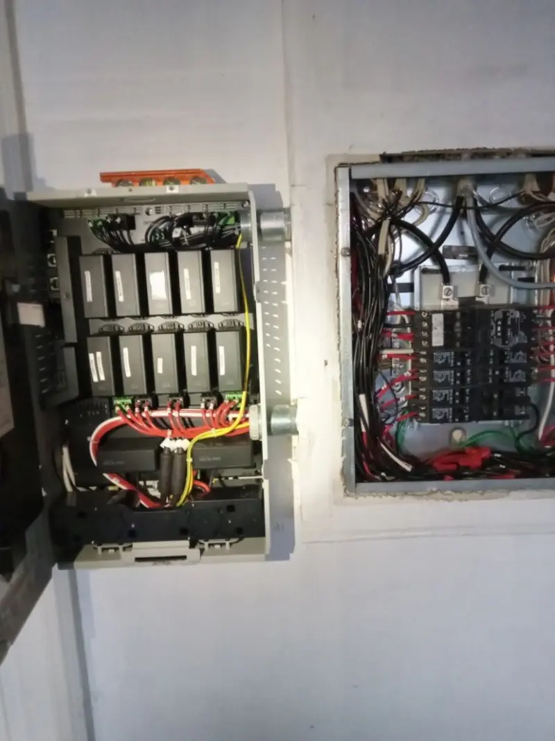 Electrical panel upgrade completed for Indoor Lighting Installation in Portland